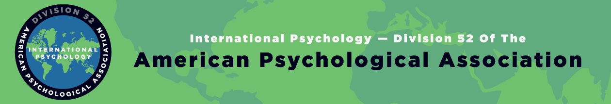 APA Division 52 – International Psychology